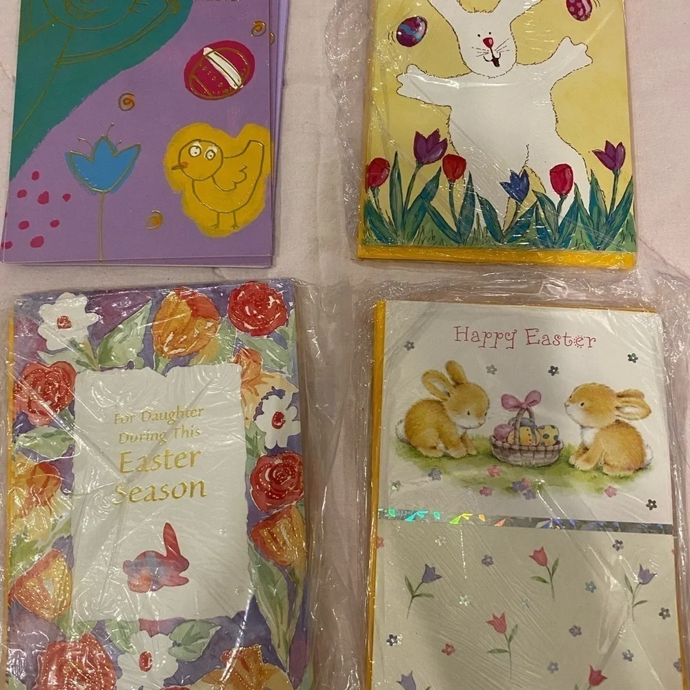 Easter Parade Easter Cards (DN) Lot of 4